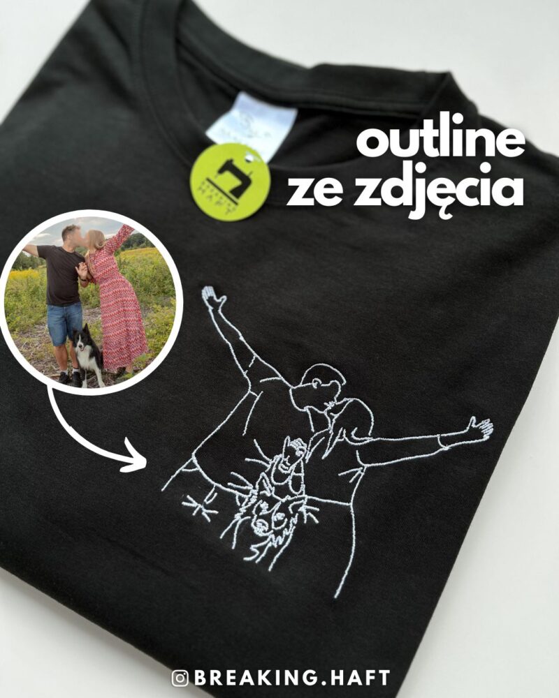 Outline ze zdjęcia (1-2 osoby)
