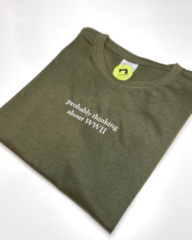 Koszulka - propably thinking about WWII