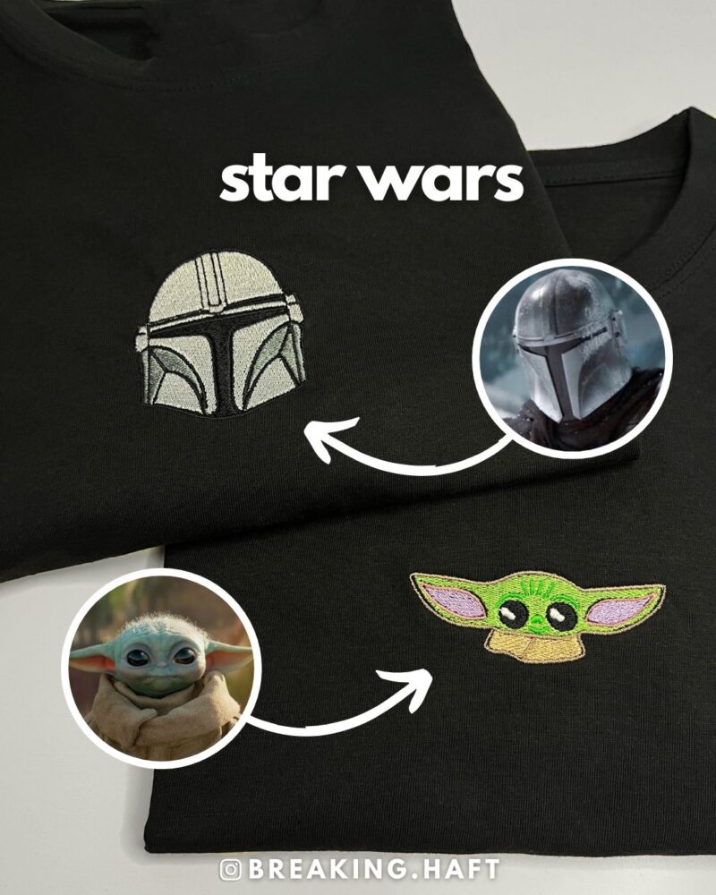 Matching Joda i Mandalorian