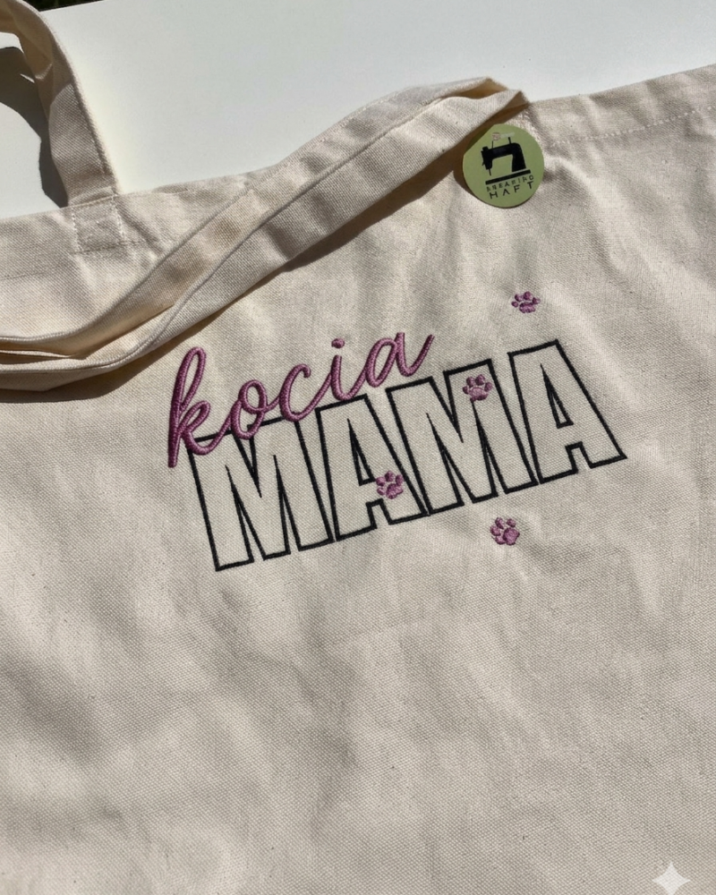 Bawełniana torba „kocia mama”