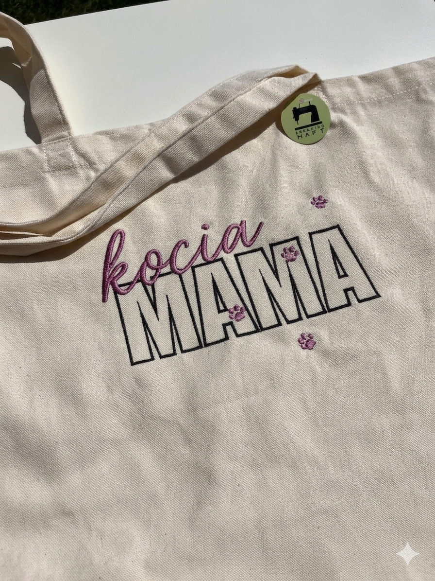 Bawełniana torba „kocia mama”