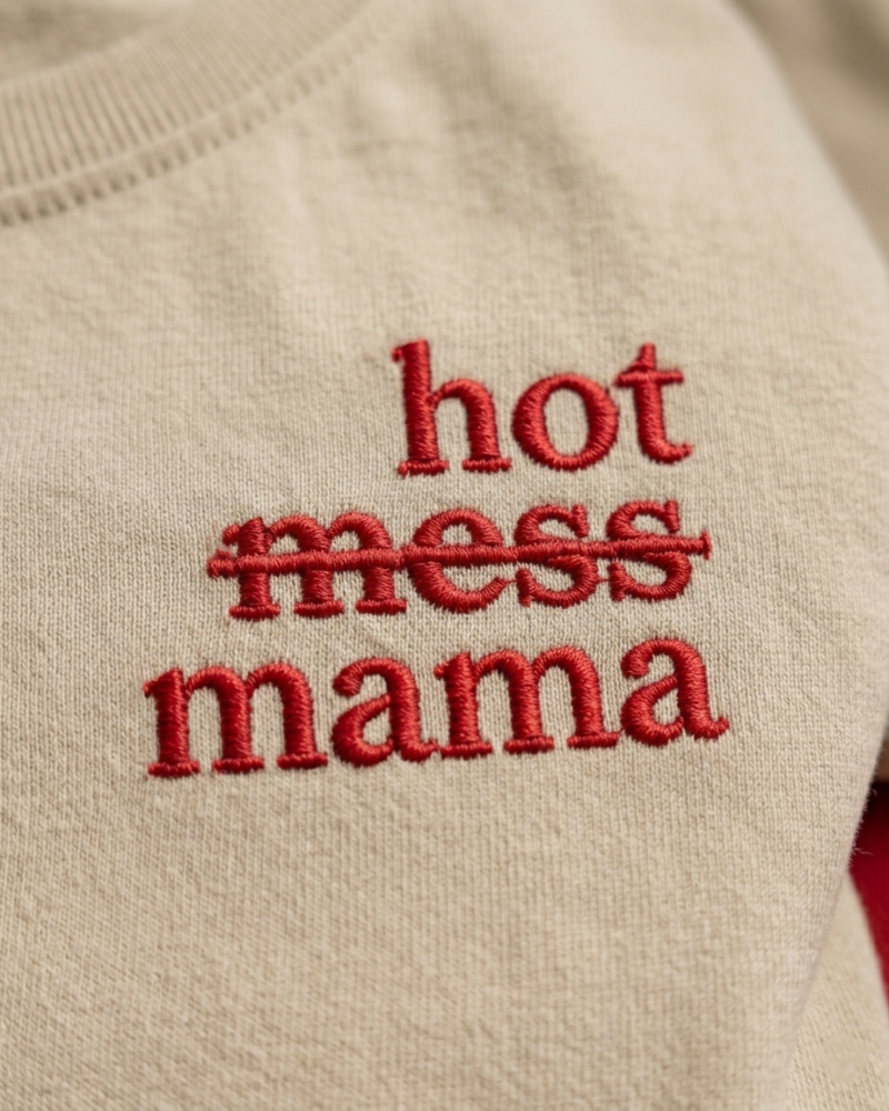 hot (mess) mama - koszulka/bluza